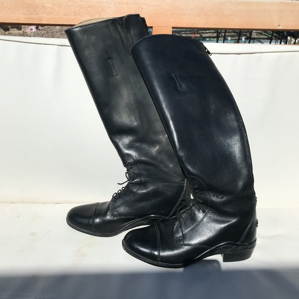 Ariat Professional black leather riding boots size 8